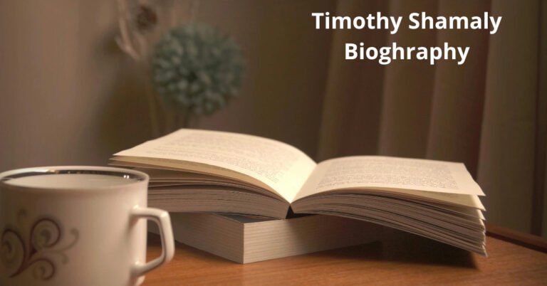 Timothy Shamaly: Complete Biography, Career & Rising Star Journey