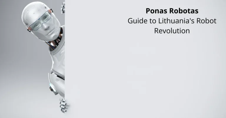 Ponas Robotas: Complete Guide to Lithuania's Robot Revolution
